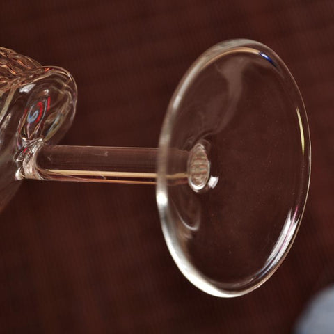 Crystal Skull Head Glass Goblet Cup Glassware