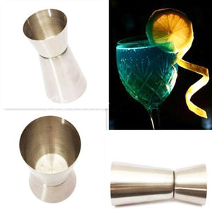 Jigger Single Double Shot Short Drink Measure Cup