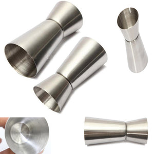 Jigger Single Double Shot Short Drink Measure Cup
