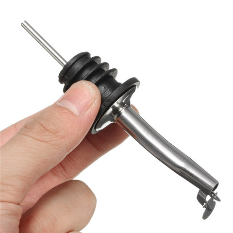 Pourer Spout Stopper Dispenser With Lid
