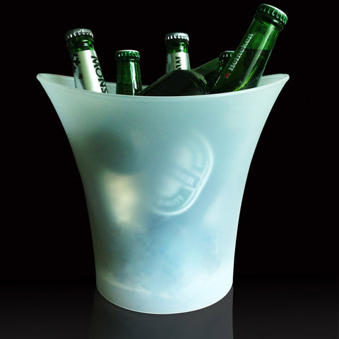 Waterproof Plastic LED Ice Bucket Color Changing Bars