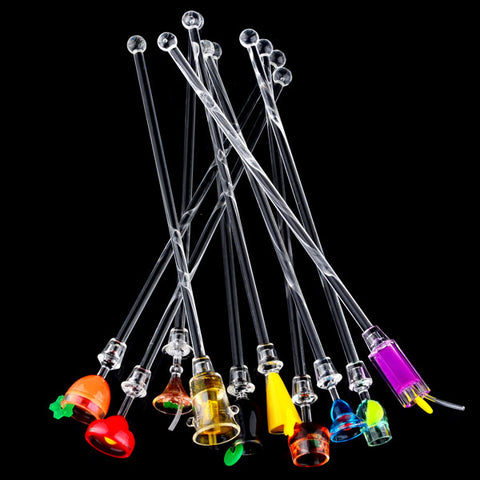 Drink Mixer Bar Puddler Muddler Stirring Mixing Sticks