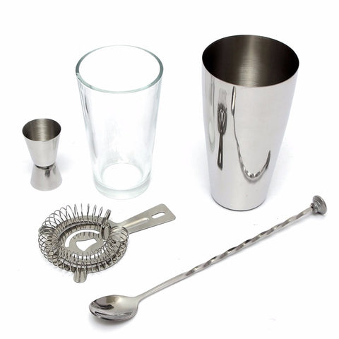 Cocktail Shaker Mixer Drink Bars Bartender Set Tools