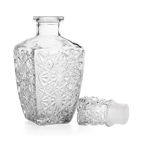 Luxury Glass Whiskey Liquor Wine Drinks Decanter
