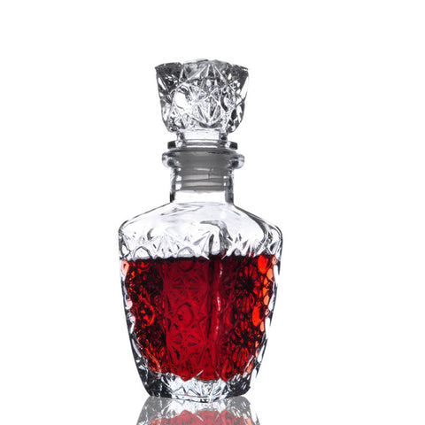Luxury Glass Whiskey Liquor Wine Drinks Decanter