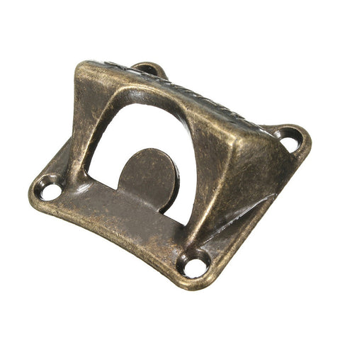 Vintage Bronze Wall Mounted Opener Wine Beer