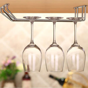 Wine Glass Rack Holder Under Cabinet