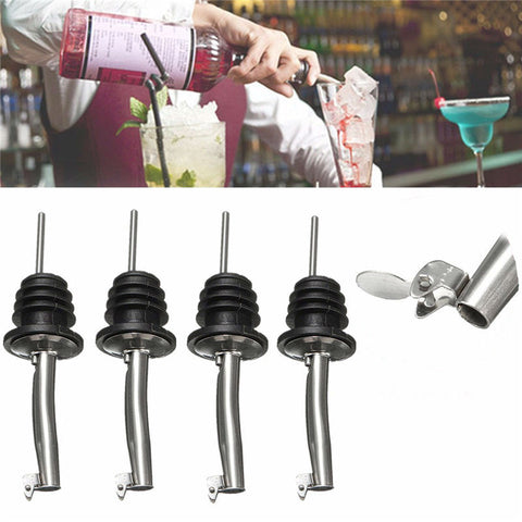 Pourer Spout Stopper Dispenser With Lid